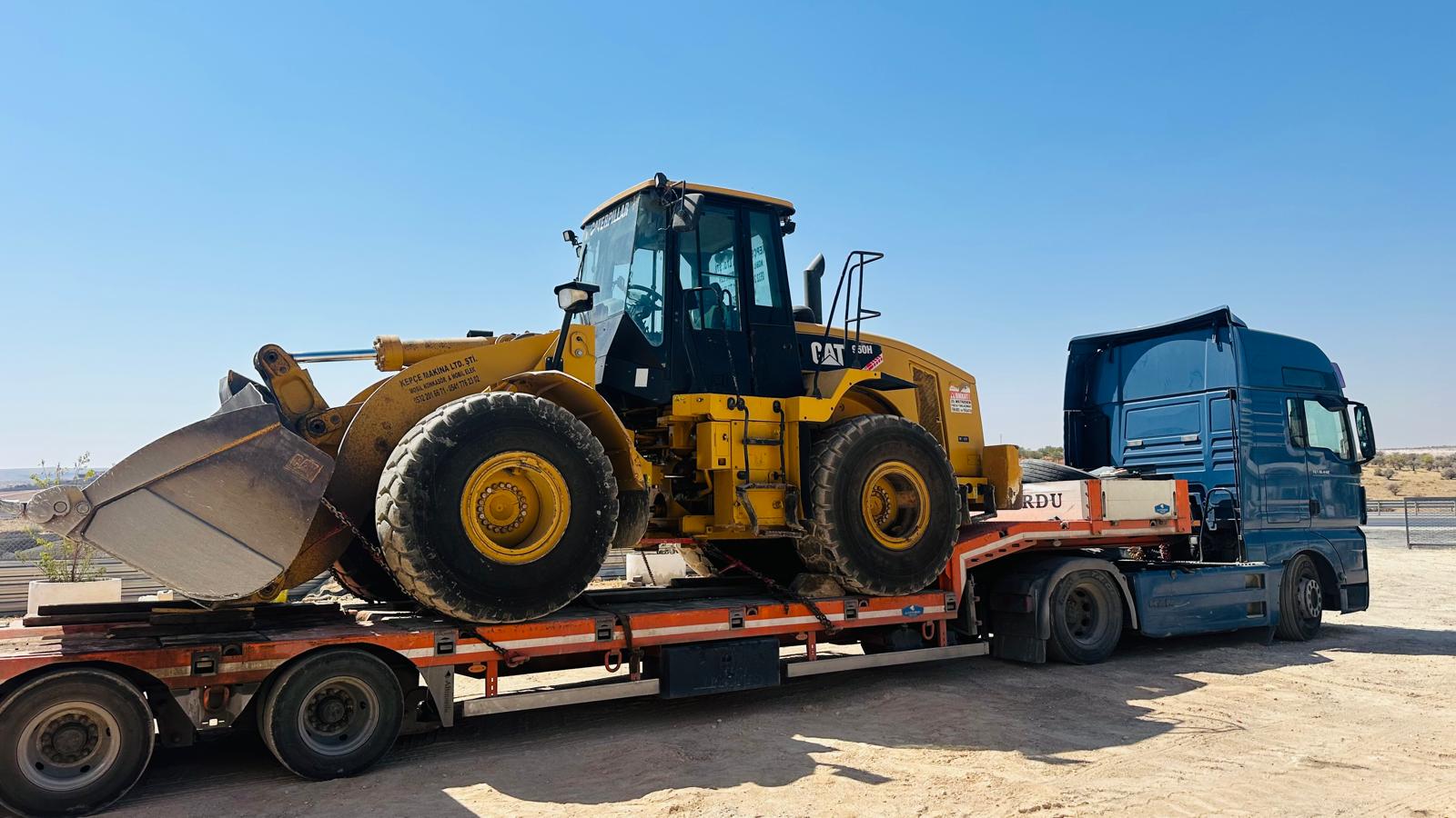 Mobil konkasör saha kurulumu